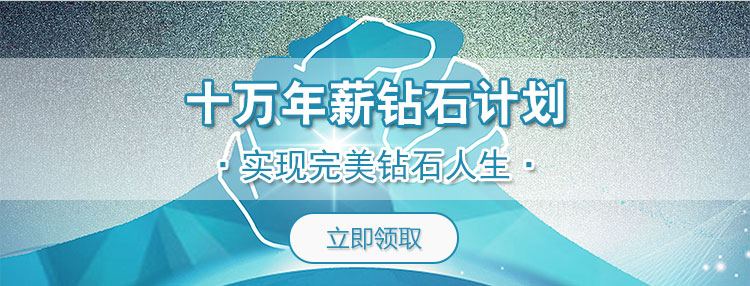 十万年薪钻石计划，实现完美钻石人生